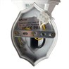Светильник садово-парковый Feron 8101/PL8101 восьмигранный на стену вверх 100W E27 230V, белый - фото 50417