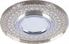 Светильник встраиваемый с LED подсветкой Feron CD981 потолочный MR16 G5.3 прозрачный, золото - фото 56365