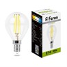 Лампа светодиодная Feron LB-509 Шарик E14 9W 230V 4000K - фото 57912