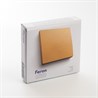 Выключатель беспроводной FERON TM81 одноклавишный, золото - фото 63786