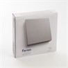 Кнопка-выключатель беспроводной FERON TM81 одноклавишный, серебро - фото 63801