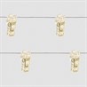 Гирлянда линейная Feron CL574 Прищепки, статичная, 4,5м USB 2700K , прозрачный шнур - фото 65473