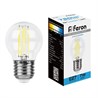 Лампа светодиодная Feron LB-52 Шарик E27 7W 230V 6400K - фото 66100