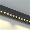 Светильник светодиодный Feron MGN300 трековый низковольтный 12W, 1080 Lm, 3000К, 30 градусов, черный серия LensLine - фото 66848