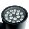 Светильник уличный светодиодный Feron DH0712, 2*18W, 3200Lm, 4000K, черный - фото 68132