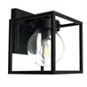 Светильник садово-парковый Feron PL701 на стену вниз  60W E27 230V, черный - фото 68686
