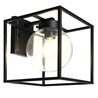 Светильник садово-парковый Feron PL711 на стену вниз  60W E27 230V, черный - фото 68716