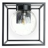 Светильник садово-парковый Feron PL711 на стену вниз  60W E27 230V, черный - фото 68717