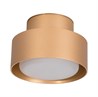 Светильник потолочный Feron HL367 Barrel AURA 12W, 230V, GX53, золото IP44 - фото 68777