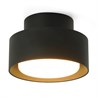 Светильник потолочный Feron HL367 Barrel AURA 12W, 230V, GX53, чёрный IP44 - фото 68880
