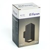Светильник  настенный Feron ML1740 QUAD   MR16 35W, 230V, 2*GU10,  чёрный IP20 - фото 69008