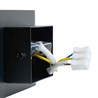 Светильник настенный Feron ML1780 Oval MR16 35W, 230V, G9,15W, чёрный IP20 - фото 69070