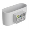 Светильник настенный Feron ML1780 Oval MR16 35W, 230V, G9,15W, белый IP20 - фото 69099