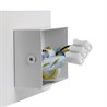 Светильник настенный Feron ML1780 Oval MR16 35W, 230V, G9,15W, белый IP20 - фото 69104