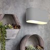 Светильник настенный Feron ML1780 Oval MR16 35W, 230V, G9,15W, белый IP20 - фото 69106