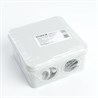 Коробка разветвительная STEKKER EBX10-36-55, 100*100*50мм, 6 вводов, IP55, светло-серая (GE41255) - фото 69175