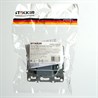 Выключатель 1-клавишный (механизм), STEKKER, PSW10-9103-03, 250В, 10А, серия Эрна, черный - фото 70035