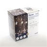 Светодиодная гирлянда Feron CL29 бахрома Звезды  3м  + 3м 230V мультиколор, статичная, c питанием от сети, прозрачный шнур - фото 71576