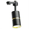 Светильник Feron AL178 трековый однофазный на шинопровод под лампу GU10, черный золото - фото 71973