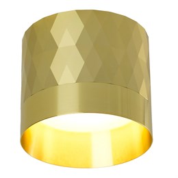 Светильник потолочный Feron HL388 Barrel PRISM GX53 12W 230V, золото - фото 74829