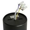 Светильник потолочный Feron HL454 HALO 12W, 230V, GX53, черный - фото 75829