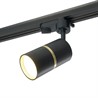Светильник Feron AL178 трековый однофазный на шинопровод под лампу GU10, черный золото - фото 76188