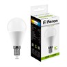 Лампа светодиодная Feron LB-750 Шарик E14 11W 175-265V 4000K - фото 78924