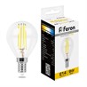 Лампа светодиодная Feron LB-509 Шарик E14 9W 230V 2700K - фото 78944
