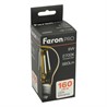 Лампа светодиодная Feron.PRO LB-1106 Шар E27 6W 175-265V 2700K - фото 79165
