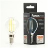 Лампа светодиодная Feron.PRO LB-1706 Шарик E14 1000LM 6W 175-265V 6400K - фото 80421