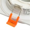 Светильник встраиваемый Feron DL505 потолочный GX53 белый квадрат IP44 - фото 81472