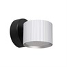 Светильник  настенный Feron HL4580 ARIA 12W, 230V,GX53, серебро + черный IP20 - фото 82920