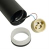 Светильник потолочный Feron ML1008 Barrel LUNA levitation на подвесе MR11 35W 230V, черный 40*250 - фото 83392