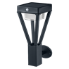 ENDURA LED STYLE SOLAR+SENSOR BOUQUET/6W/3000K/550Lm/Black 500mm IP44 - сад-парк. светильник LEDV - фото 83873