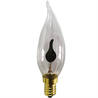 DECOR FLICKER CA32 3W CL E14 (230V) FOTON_LIGHTING - лампа мерцающий огонь d=32 l=104 - фото 84923