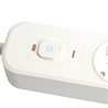 Сетевой фильтр 5-местный с/з STEKKER 3x1мм2, 3 м, 250В, 16А, 2 USB-A+2 Type-C 3, серия Nova, белый - фото 85994