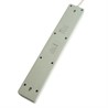 Сетевой фильтр 6-местный с/з STEKKER HM20-61-03 3x1мм2, 3 м, серия Optima, белый - фото 86085