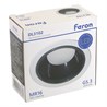 Светильник встраиваемый Feron DL3102 потолочный MR16 G5.3 белый + черный хром - фото 88202