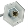 Светильник садово-парковый Feron 6102/PL6102 шестигранный на стену вниз 60W E27 230V, белый - фото 88611 Светильник садово-парковый Feron 6102/PL6102 шестигранный на стену вниз 60W E27 230V, белый - фото 88611