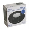 Светильник встраиваемый Feron DL3102 потолочный MR16 G5.3  черный + черный хром - фото 88890