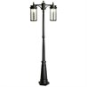 Светильник садово-парковый Feron PL788 столб 2*40W 220-240V E27, черный - фото 89227 Светильник садово-парковый Feron PL788 столб 2*40W 220-240V E27, черный - фото 89227