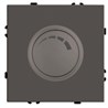 Выключатель диммирующий (механизм), STEKKER, 250В, 500W, серия Эмили, RSW10-5106-09, антрацит, soft touch - фото 90345