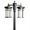Светильник садово-парковый Feron PL768,  столб 2*60W 230V E27, черный - фото 90618