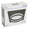 Светильник встраиваемый Feron DL703 LUNA потолочный GX70 черный квадрат - фото 90643