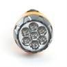 Фонарь аккумуляторный, 7 LED DC (свинцово-кислотная батарея), желтый, TH2294 (TH93B) - фото 91377