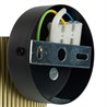 Светильник  настенный Feron HL4580 ARIA 12W, 230V,GX53, золото+черный IP20 - фото 92859