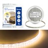 Cветодиодная LED лента Feron LS612, 120SMD(2835)/м 9.6Вт/м  5м IP20 12V 3000К - фото 93612
