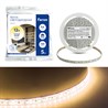 Cветодиодная LED лента Feron LS613, 120SMD(2835)/м 9.6Вт/м  5м IP65 12V 3000К - фото 93625