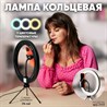 Кольцевая лампа Uzumi 245 мм с USB проводом, с регул. цвет.тем-ры 3000-6000К, WD-7777 - фото 93816