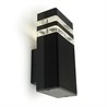 Светильник садово-парковый Feron.ONE DH0806-P, на стену вверх,  GU10 220-240V, черный пластик - фото 94194